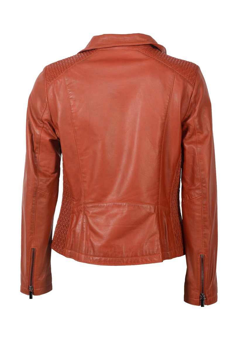 Damen Leichte Jacken | Milestone BRICK Lederjacke brown/braun - PL67295 Damen Leichte Jacken | Milestone BRICK Lederjacke brown/braun - PL67295