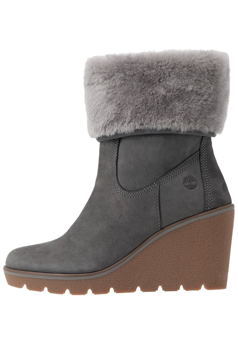 Dark Grey Timberland Grey Ankle Boots Waterproof Boots Grey
