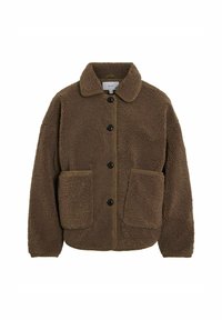 GEKNÖPFTE TEDDY - Forro polar - fossil