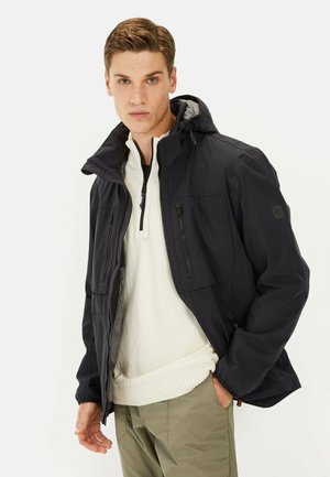 camel active MIT ABNEHMBARER KAPUZE - Outdoor jacket - dark navy