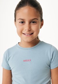 Mexx SHORT SLEEVE  - Jednoduché tričko - soft blue