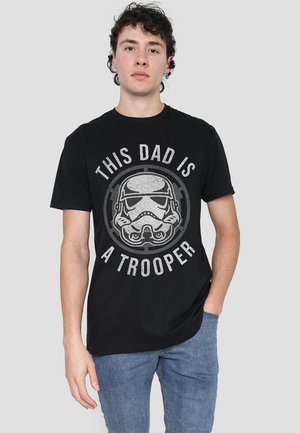 STAR WARS FATHER'S DAY DAD IS A TROOPER - T-Shirt print - black