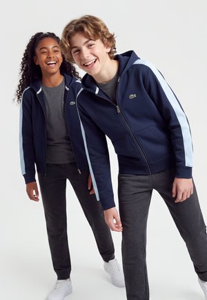 Lacoste, FULL ZIP HOODY UNISEX - Mikina so zipsom - marine