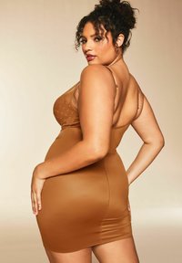 Lipsy SCULPT TUMMY CONTROL YOUR OWN - Muotoileva alusasu - mocha brown
