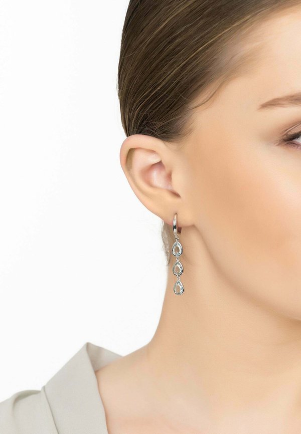 SARDINIA TRIPLE TEARDROP TOPAZ - Earrings