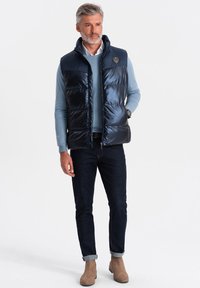 Ombre SLEEVELESS QUILTED - Weste - navy blue