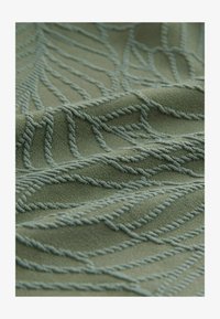 Unausgewählt, khaki green leaf textured