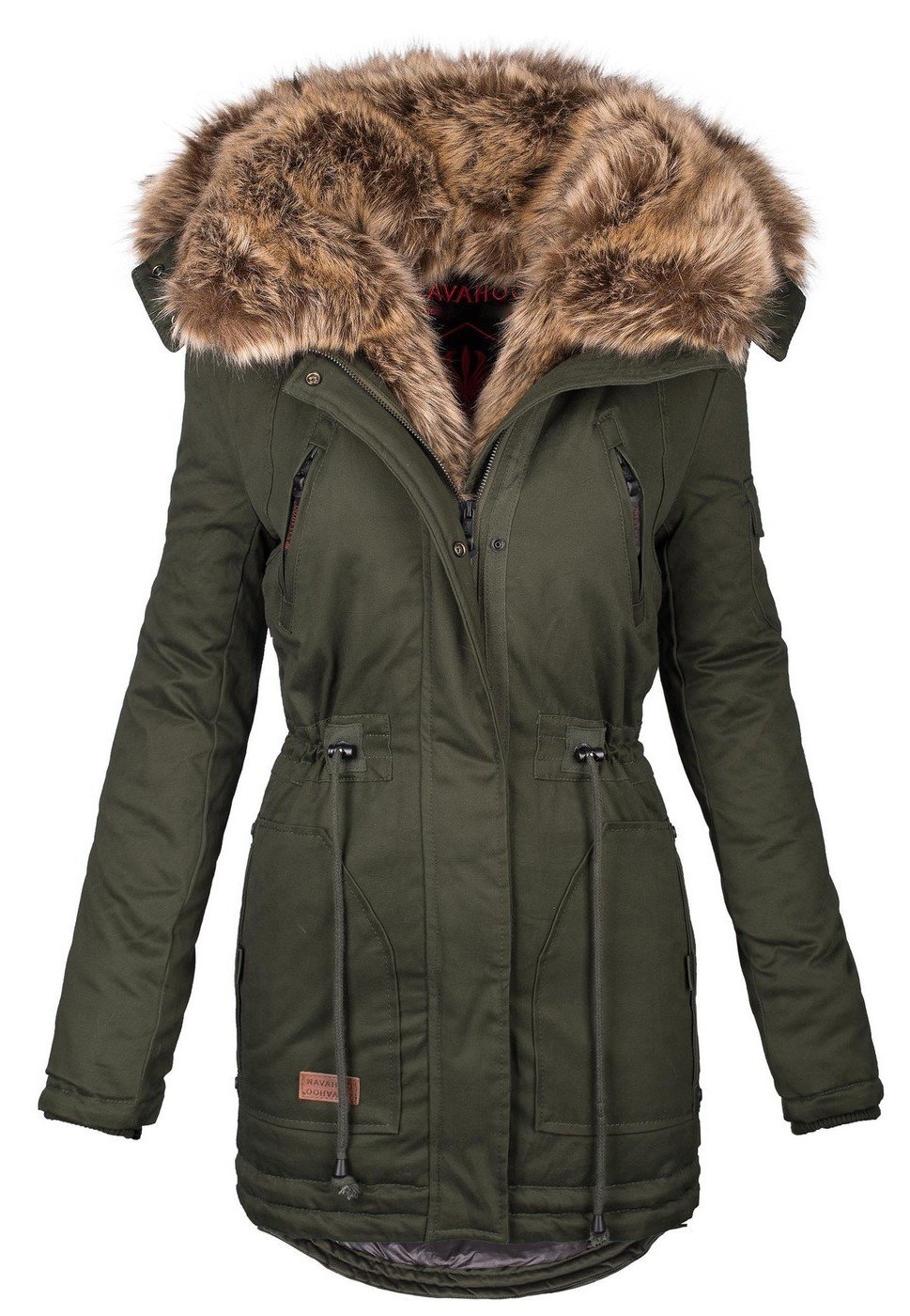 Winter Parka Parka GrÃ¼n Damen Fell Damen Parka Parka Mit Fell