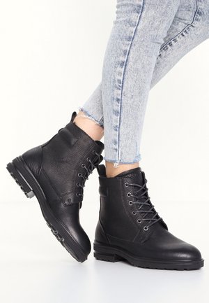 ECCO Snørestøvletter - black