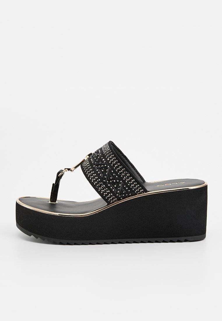 ALDO Teensandalen zwart