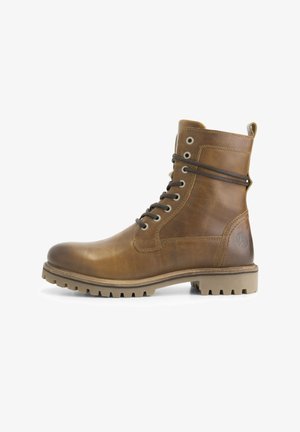 Travelin KVOSTED - Veterboots - cognac
