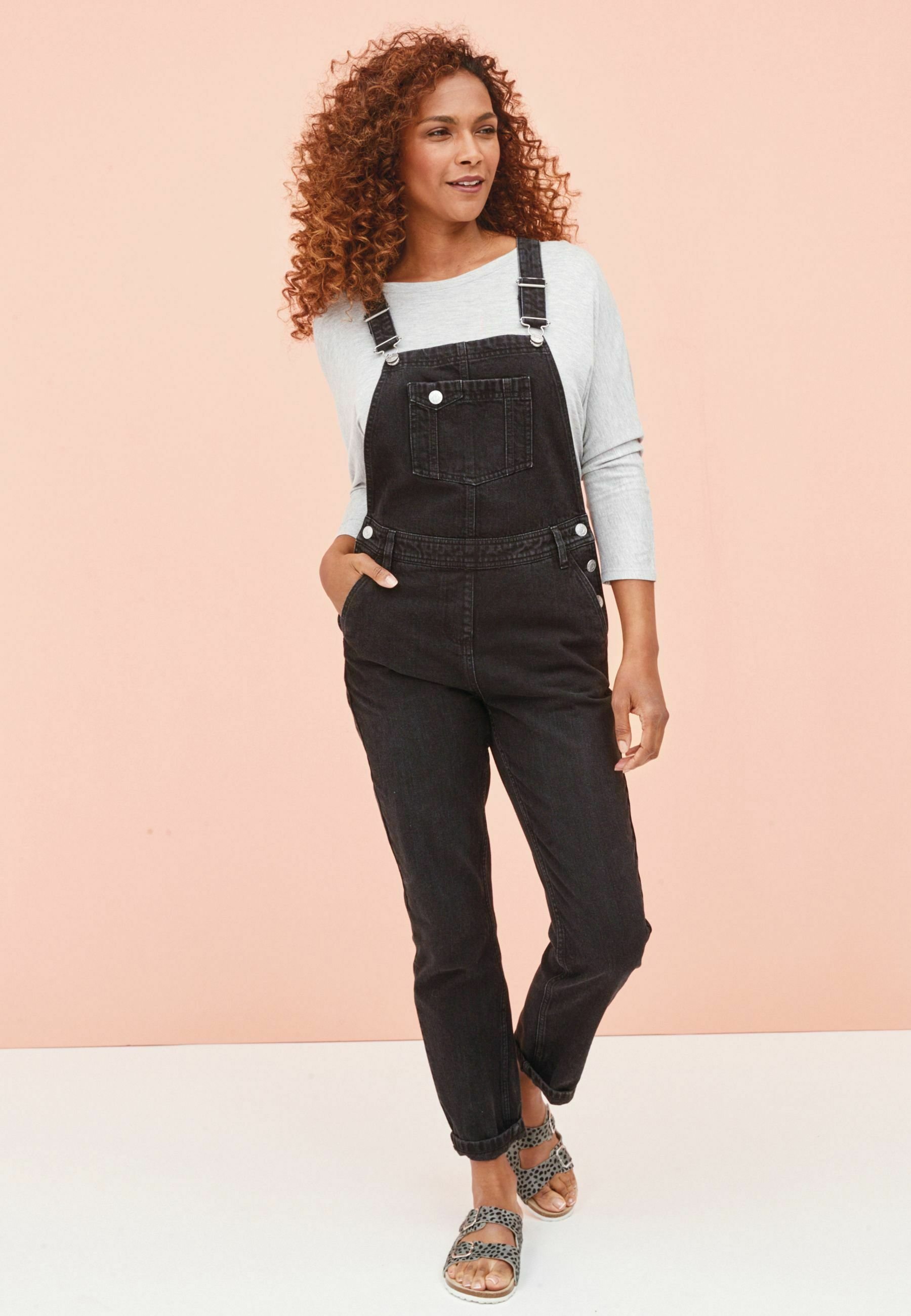 Next Dungarees - black - Zalando.de