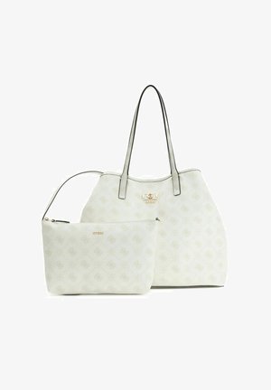 Guess, EMELIE LOGO 2 IN 1 TOTE - Cabas - white logo