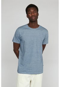Matinique JERMANE STRIPE - Marškinėliai su spaudiniu - navy peony