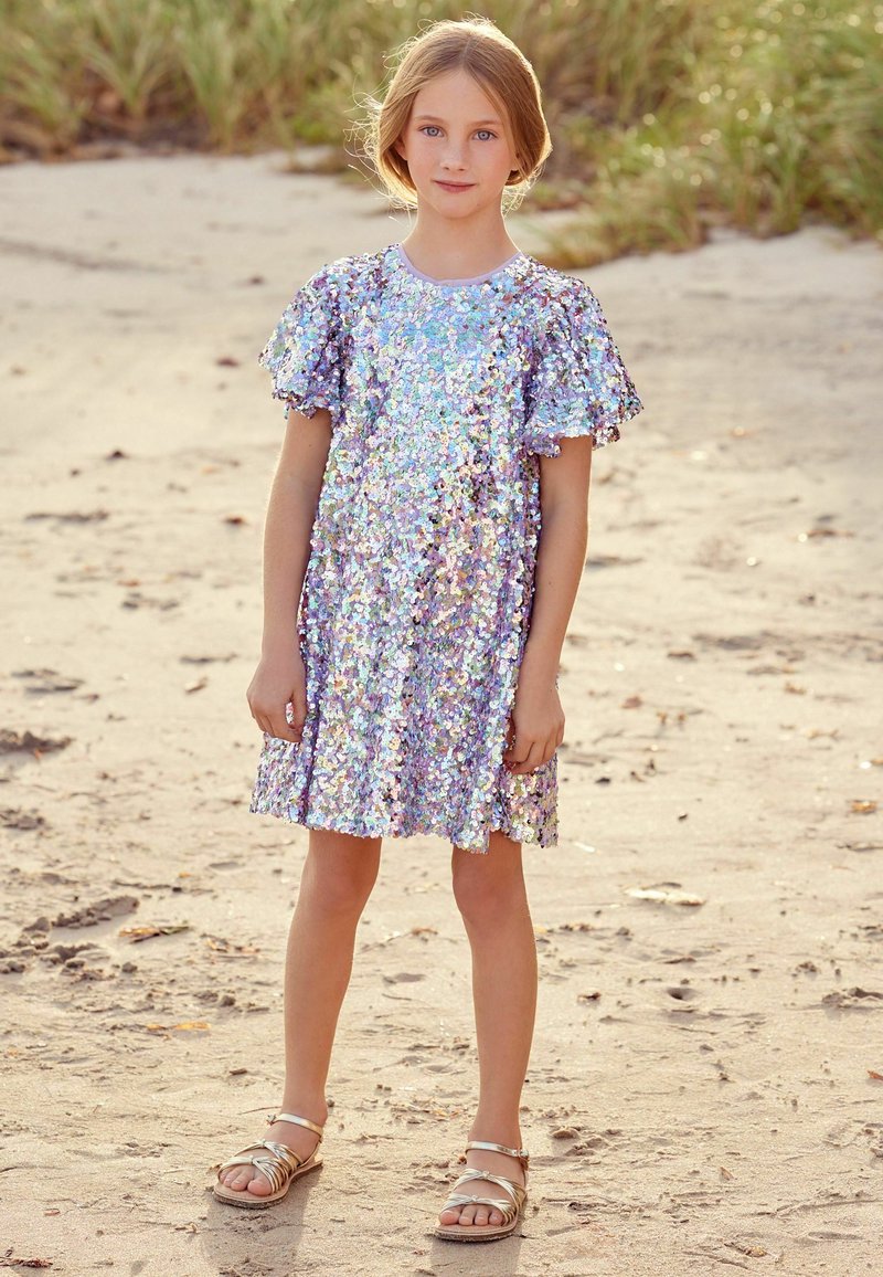 Next SEQUIN SPARKLE - REGULAR FIT - Koktel haljina / svečana haljina - lilac purple pastel rainbow