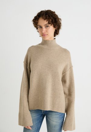 Weekday, MAGGIE TURTLENECK - Pullover - beige