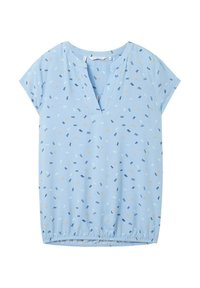 Bluse - blue multicolor minimal