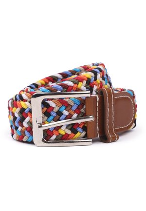 Gevlochten riem - multicolour