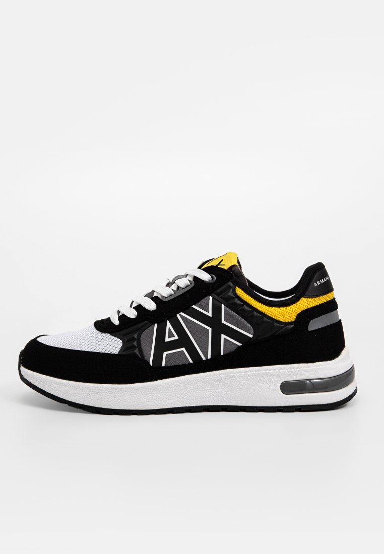 Armani Exchange Sneakers laag zwart