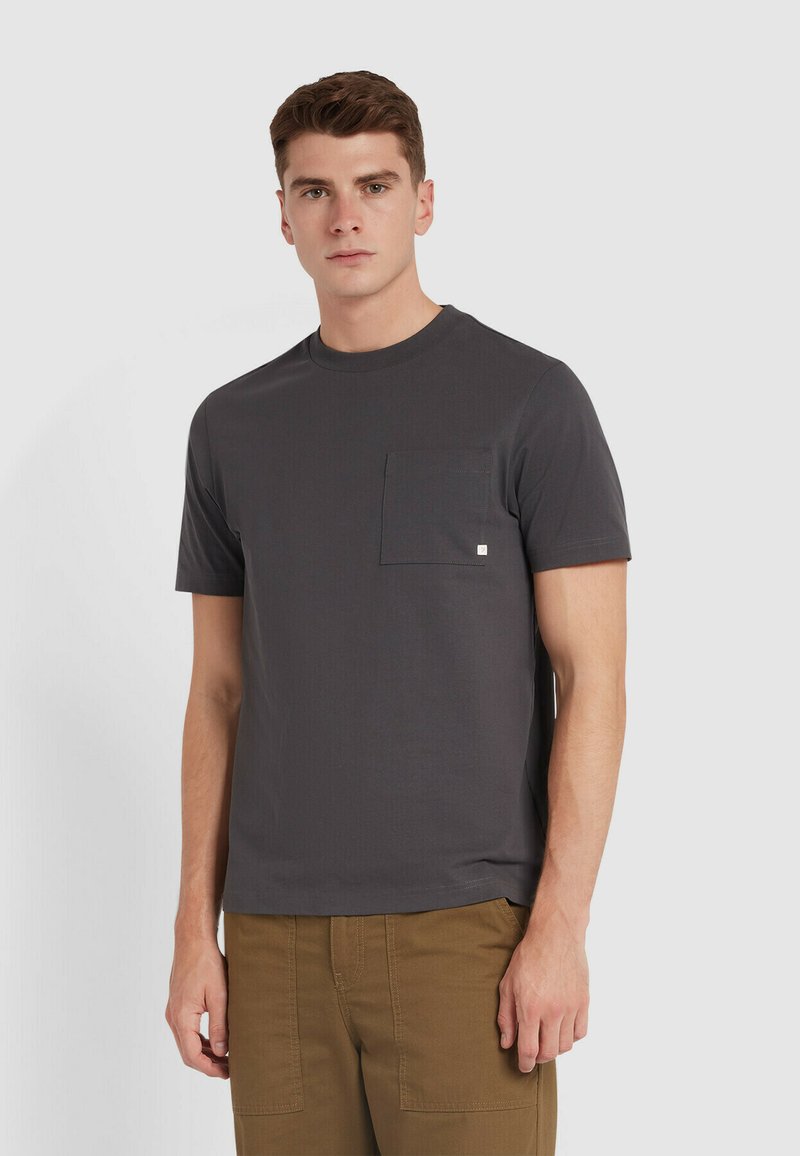 Farah STACY  - T-shirt basic - charcoal