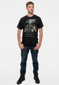 Paradiso Clothing THE BEATLES ABBEY ROAD 8 TRACK UNISEX  - Print T-shirt - black