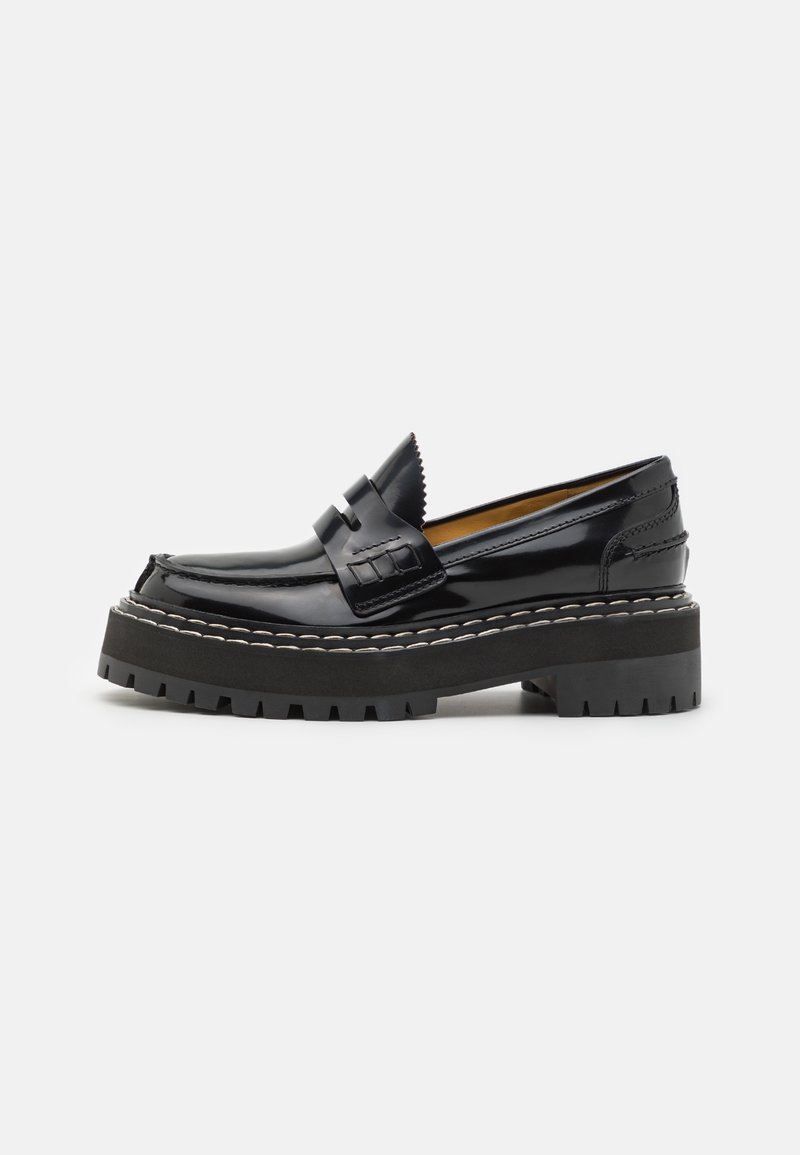 Proenza Schouler LUG SOLE PLATFORM LOAFERS - Platvormkontsad - black