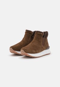 Gioseppo Botines de cuña - brown