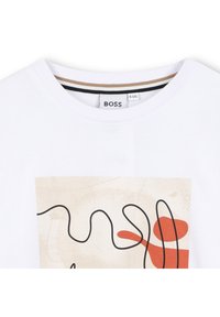 BOSS Kidswear JUNIOR - Ilgarankovis viršutinės dalies drabužis - white white