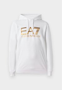 TRAIN LOGO SERIES HOODIE - Sweatshirt - white