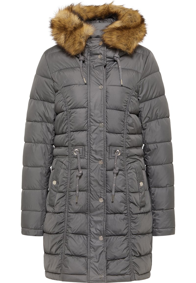 Damen Parkas | faina FAINA CASPIO Wintermantel dunkelgrau/grau - CE76777 Damen Parkas | faina FAINA CASPIO Wintermantel dunkelgrau/grau - CE76777