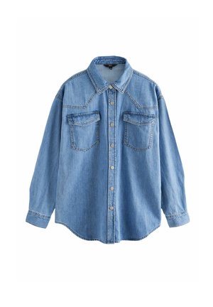 Next OVERSIZE - Chaqueta vaquera - mid blue