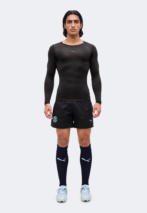 PUMA OLYMPIQUE MARSEILLE PUMATECH RELAXED SHORTS - Club wear - black/vibrant blue — photo 2