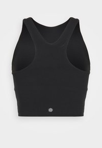 Athleta CROP BRA A-C - Αθλητικό σουτιέν ελαφριάς στήριξης - black