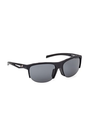 WTRYSKIWANE - Sports glasses - matte black smoke gray