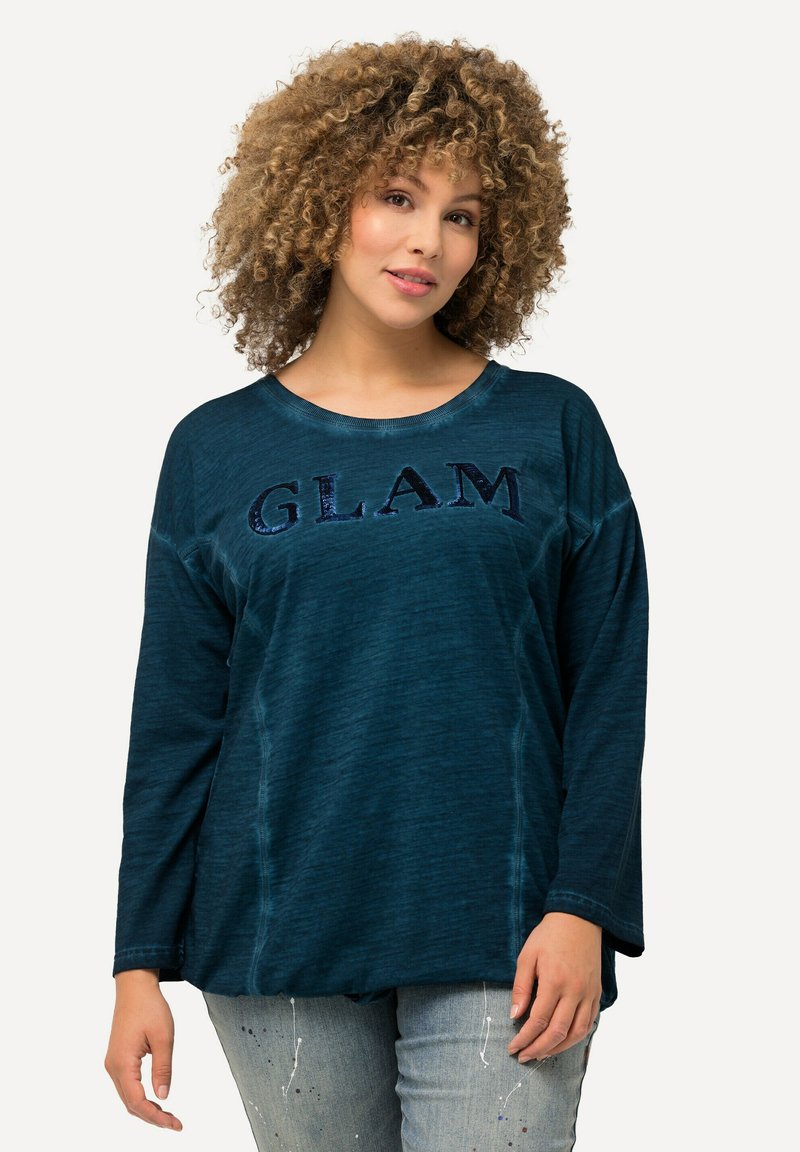 Ulla Popken Langarmshirt - dark blue