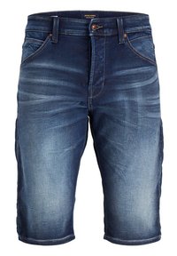 Jack & Jones REX - Džínové kraťasy - blue denim