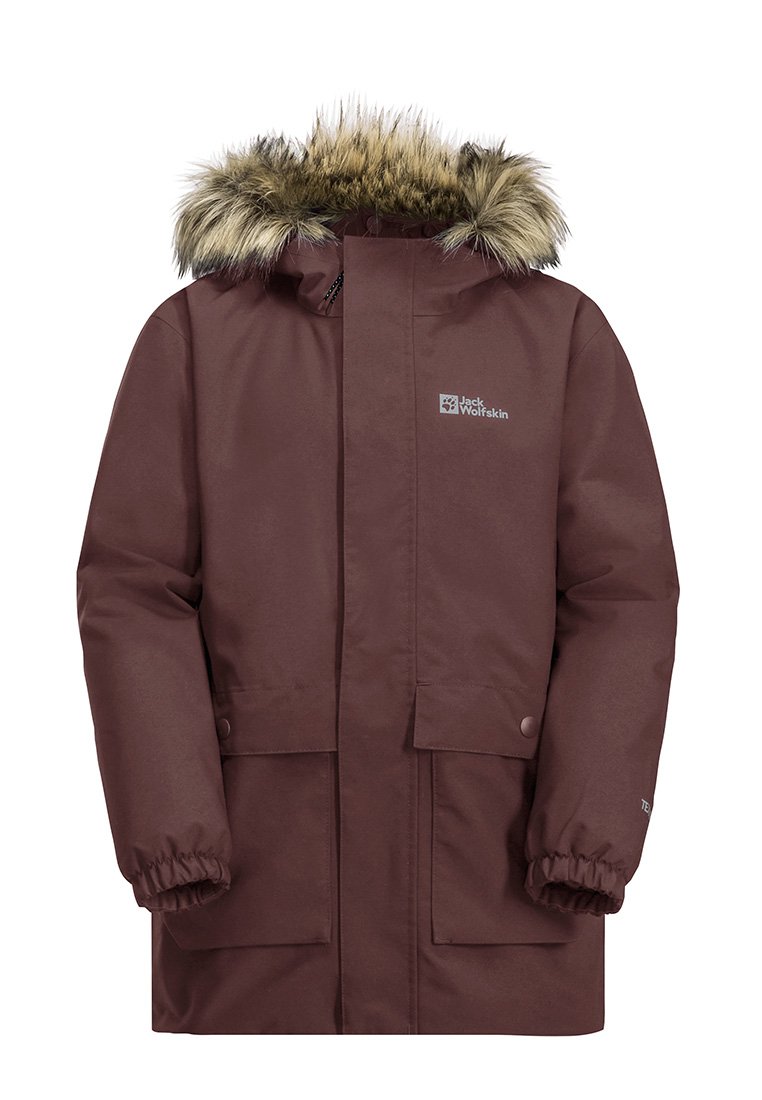 Jack Wolfskin Wintermantel (rood)paars