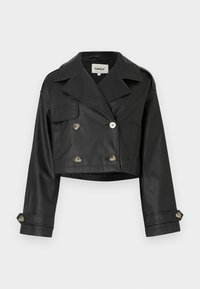 ONLAMIA - Faux leather jacket - black