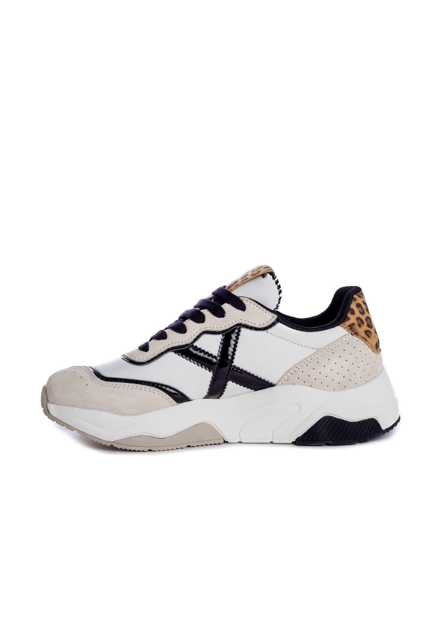 Munich WAVE WMN - Zapatillas - blanco print animal/marrón - Zalando.es
