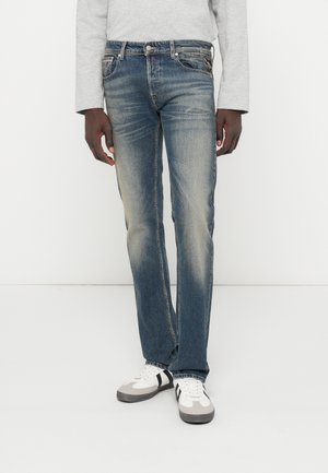 GROVER STRAIGHT JEANS - Straight leg jeans - dark blue