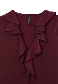 Calliope SIMIL CON ROUCHES - Blouse - vinaccia