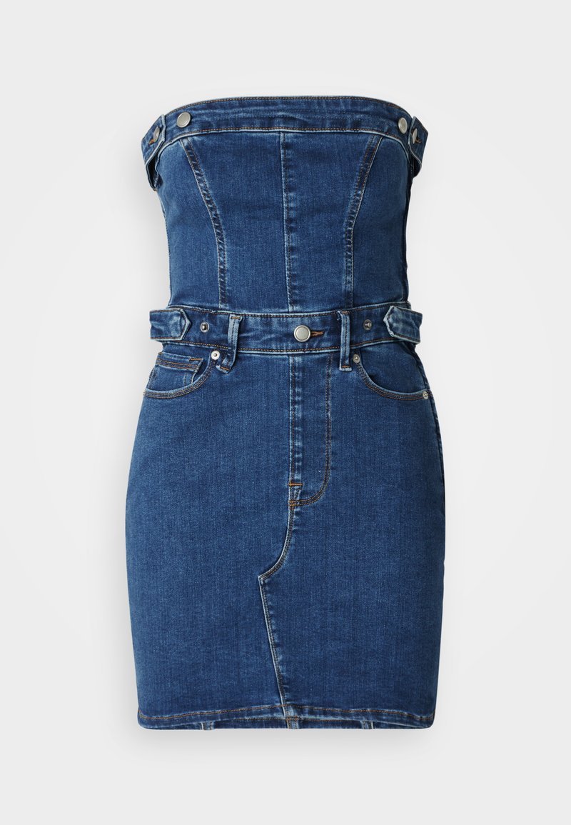 Good American Jeansjurken donkerblauw denim