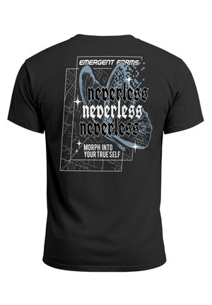 Neverless, T-Shirt print - schwarz
