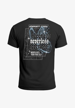 Neverless, T-Shirt print - schwarz