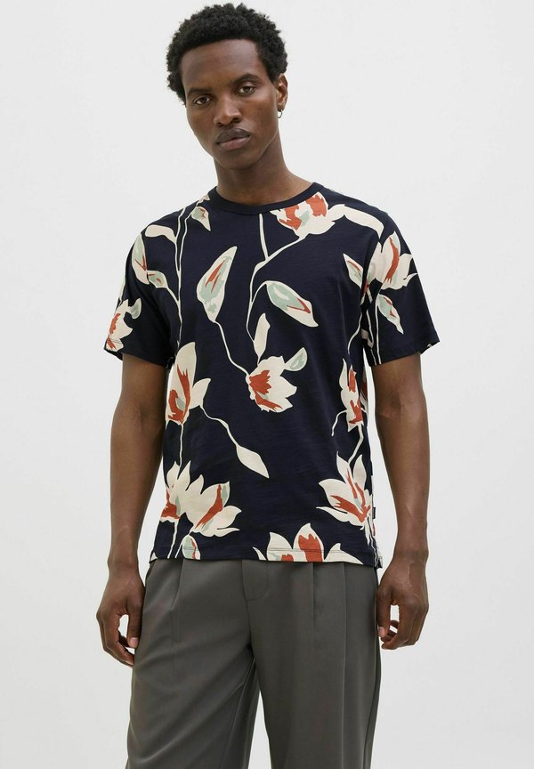 ALL OVER PRINT RUNDHALS  - T-Shirt print - night sky