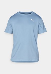 ESSENTIAL TEXTURE TEE - Sports T-shirt - cool blue