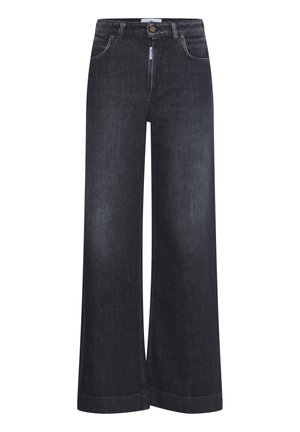 BAALDO - Džinsi ar paplatinātiem galiem - black denim