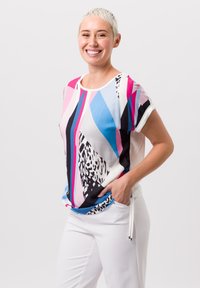 TUZZI - Blouse - azur blue sweet pink ecru Thumbnail Image 1