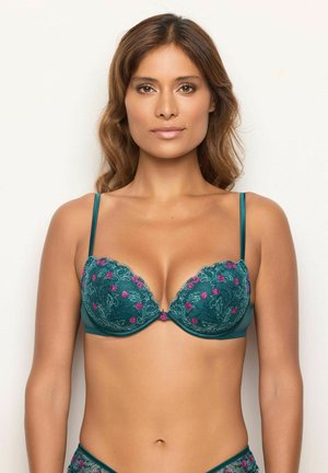 BERRY - Push up -rintaliivit - dark green