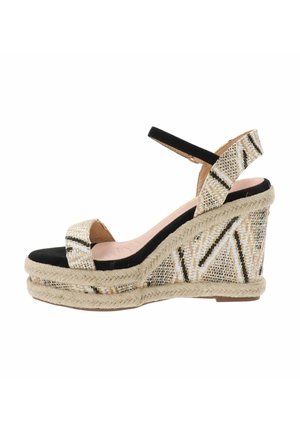 Sandali con tacco - nero